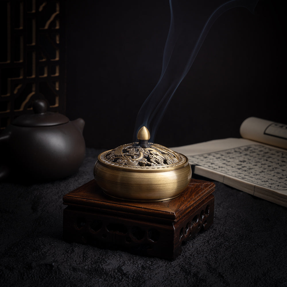 Dragon Incense Burner - Spiritual & Healing | Blessing & Luck