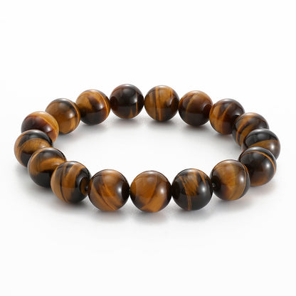 Feng Shui Wealth Bracelet | Bracelet for Enhancing Wealth & Career - Yellow Tiger Eye Bracelet With Blessing